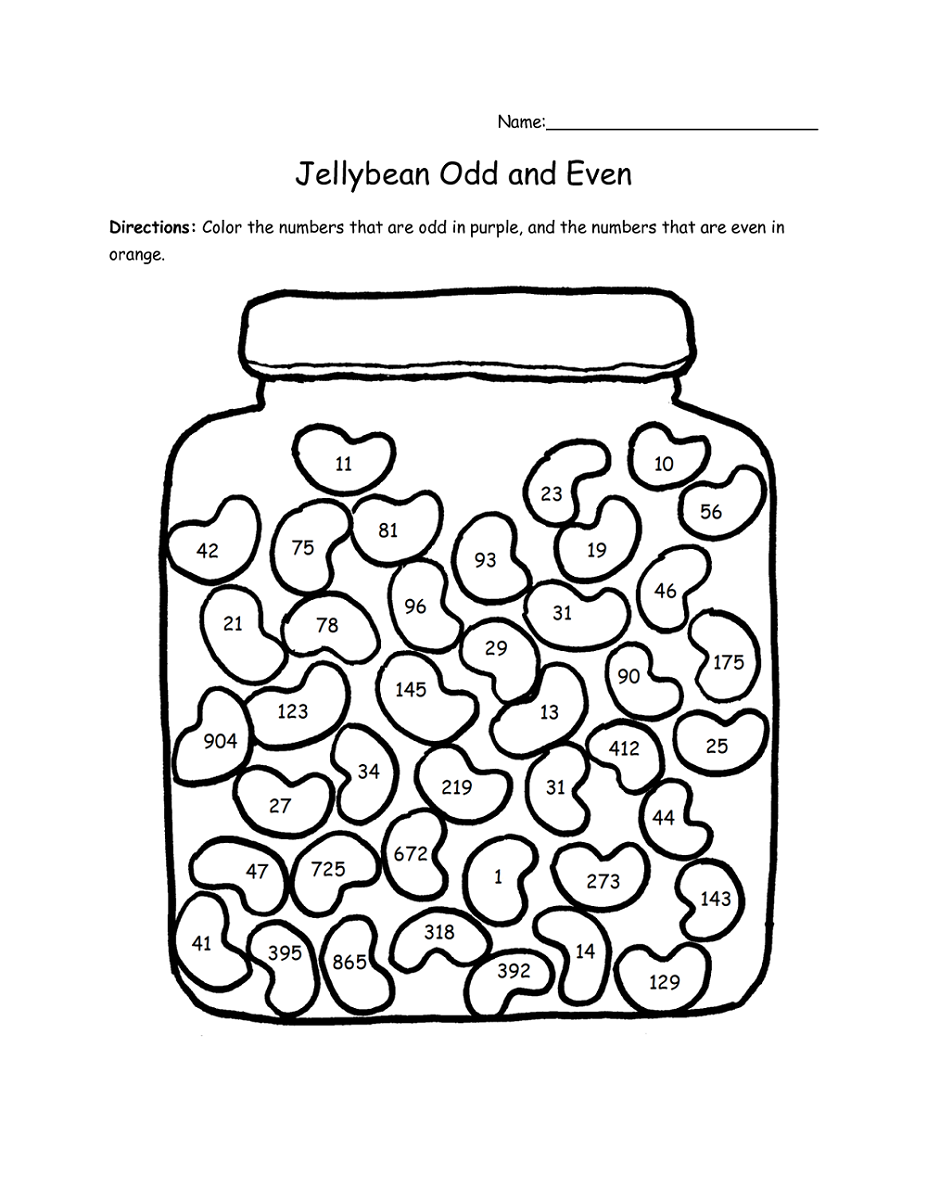 35 Even And Odd Numbers Worksheets Kindergarten