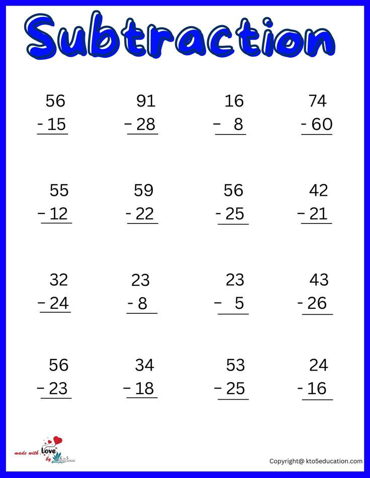 35 Grade 2 Math Worksheets Free Printable Addition And Subtraction