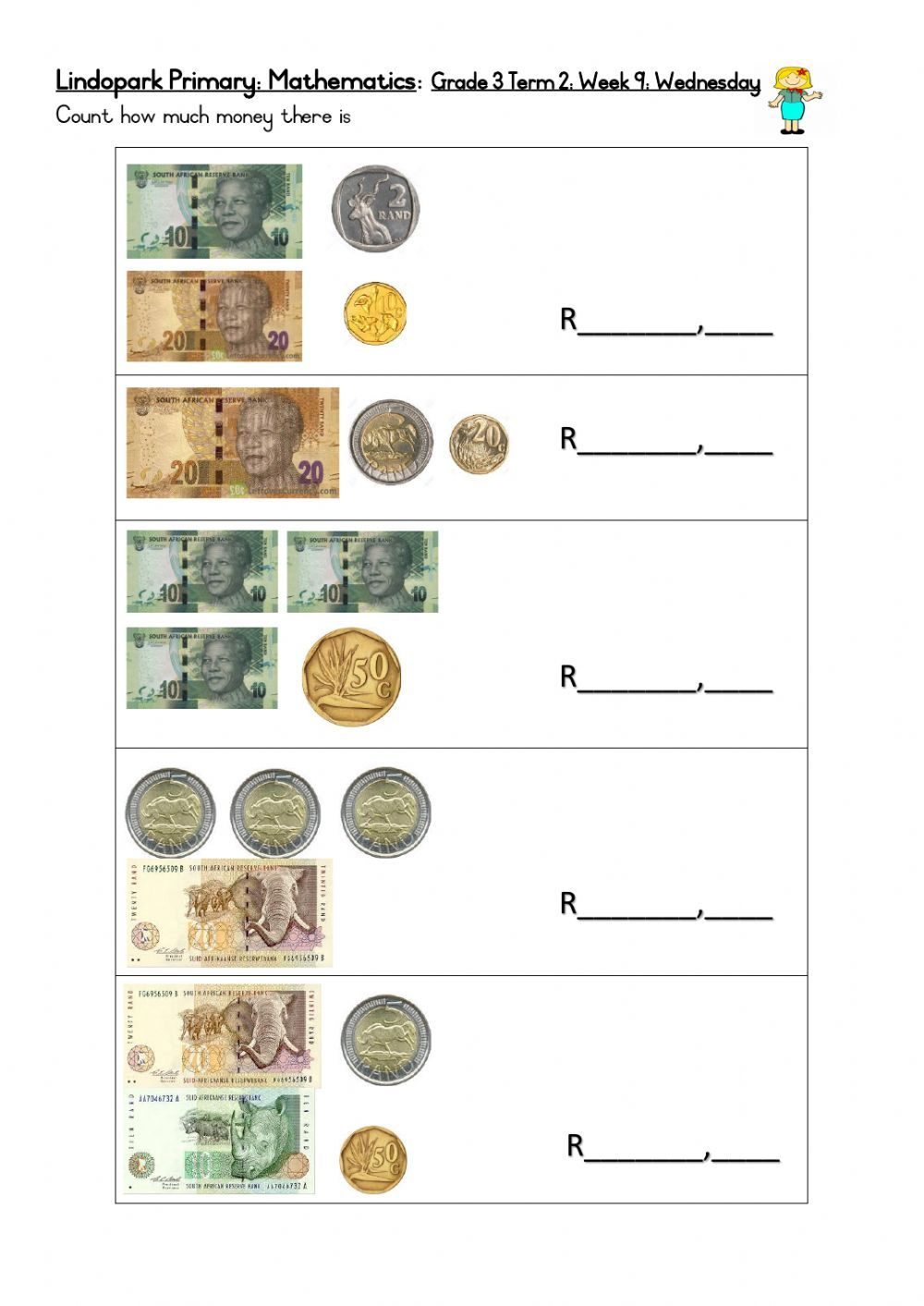 35 Indian Money Worksheets 2Nd Grade Math