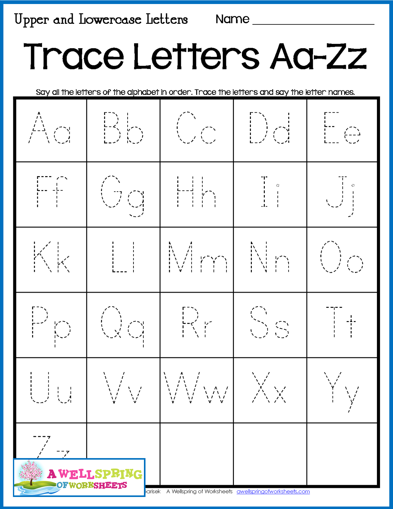 35 Kindergarten Lower Case Letter Worksheets