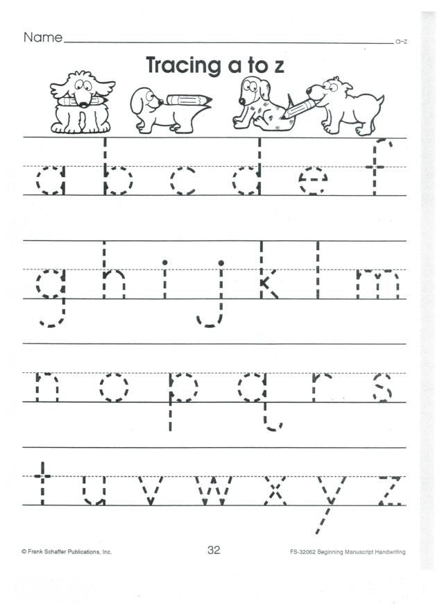 35 Kindergarten Lower Case Letter Worksheets