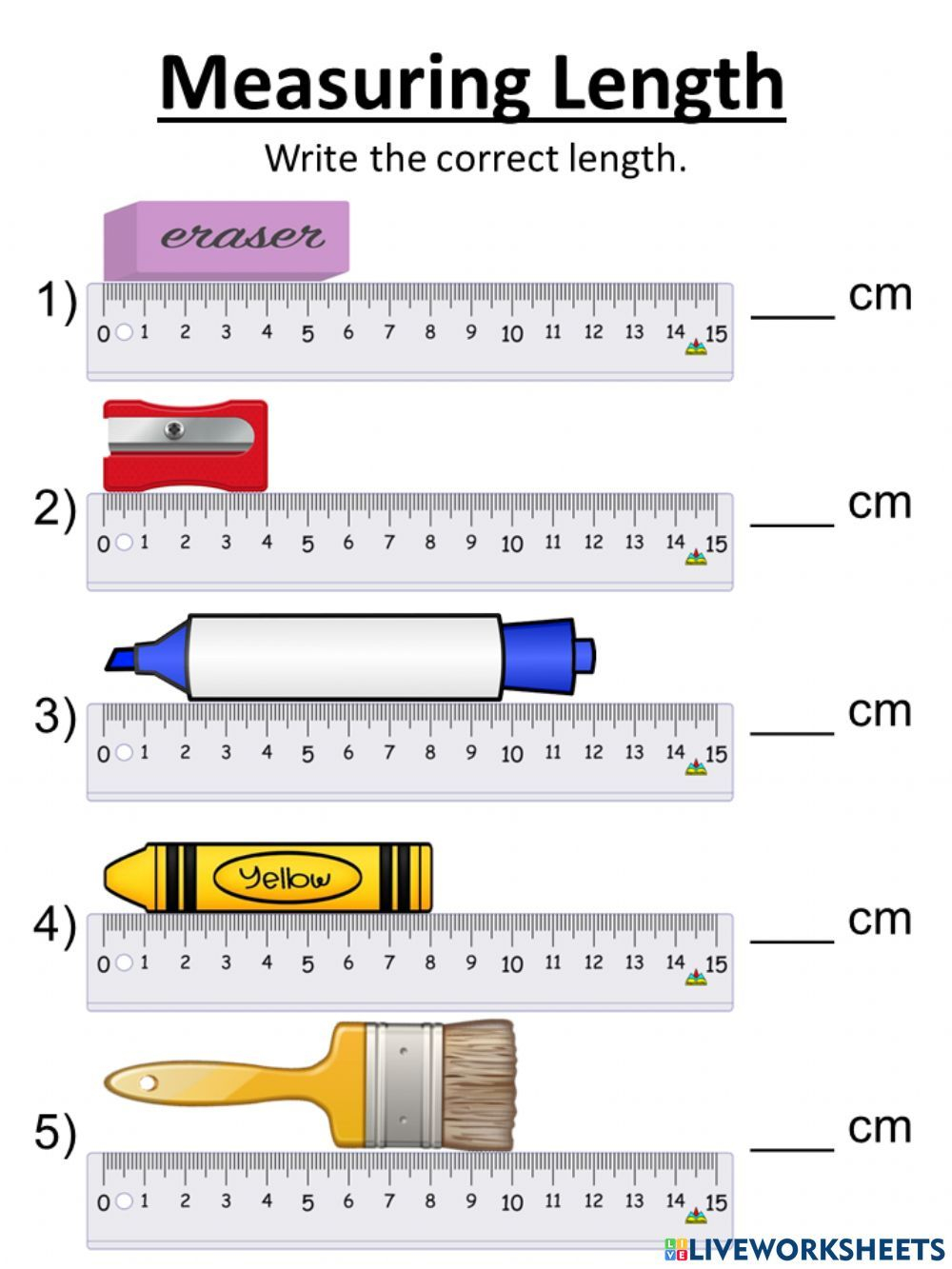 35 Length Worksheets 2Nd Grade