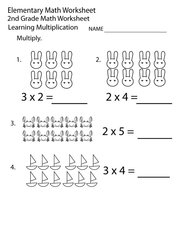 35 Math Worksheets 2Nd Grade Free