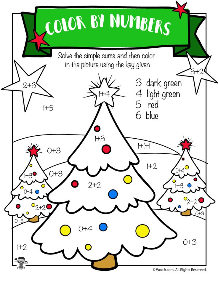 35 Math Worksheets For Grade 1 Christmas