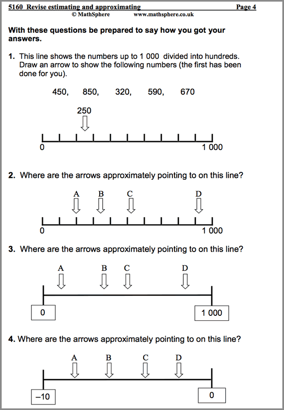 35 Math Worksheets For Year 5