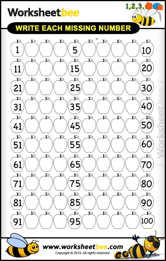 35 Numbers For Kids Free Printables Math Worksheets