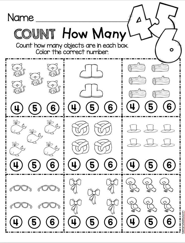 35 Preschool Counting Worksheets Kindergarten Math