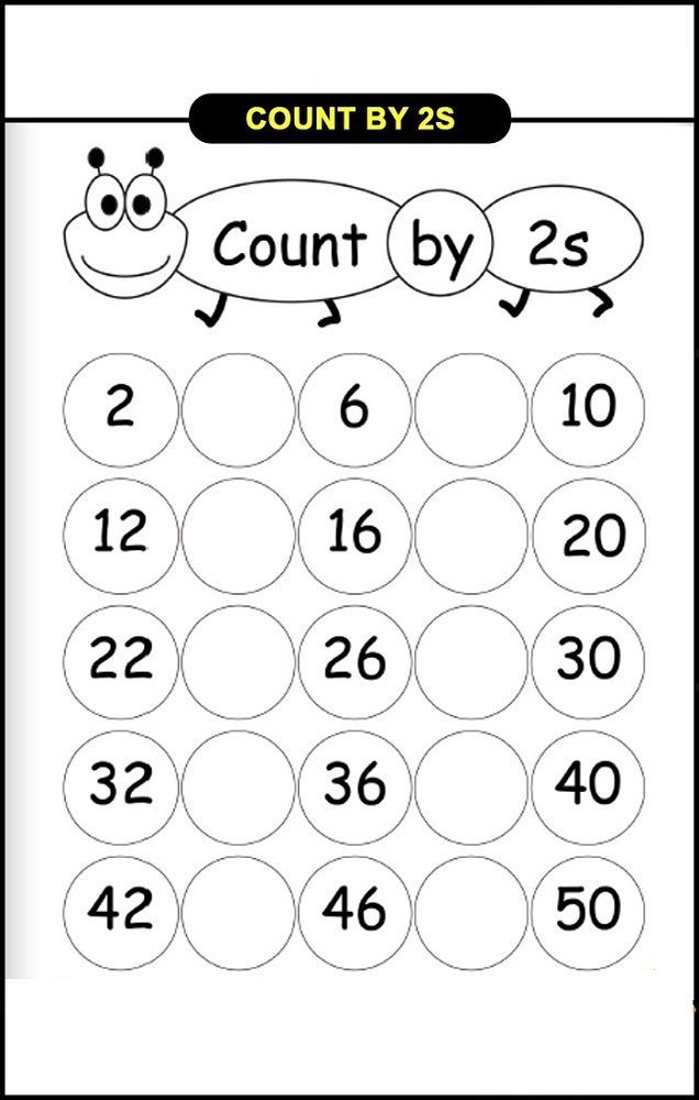 35 Skip Counting By 3 Worksheets Kindergarten