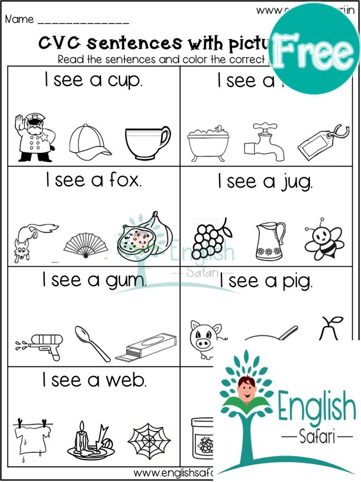 35 Three Letter Words Worksheets Reading Kindergarten