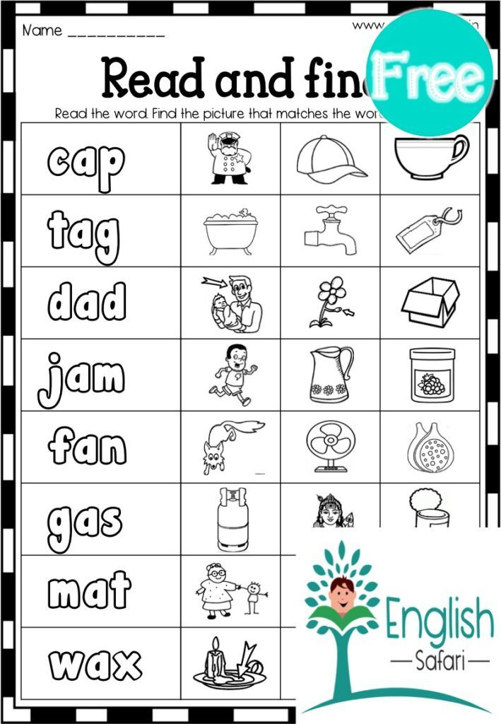 35 Three Letter Words Worksheets Reading Kindergarten