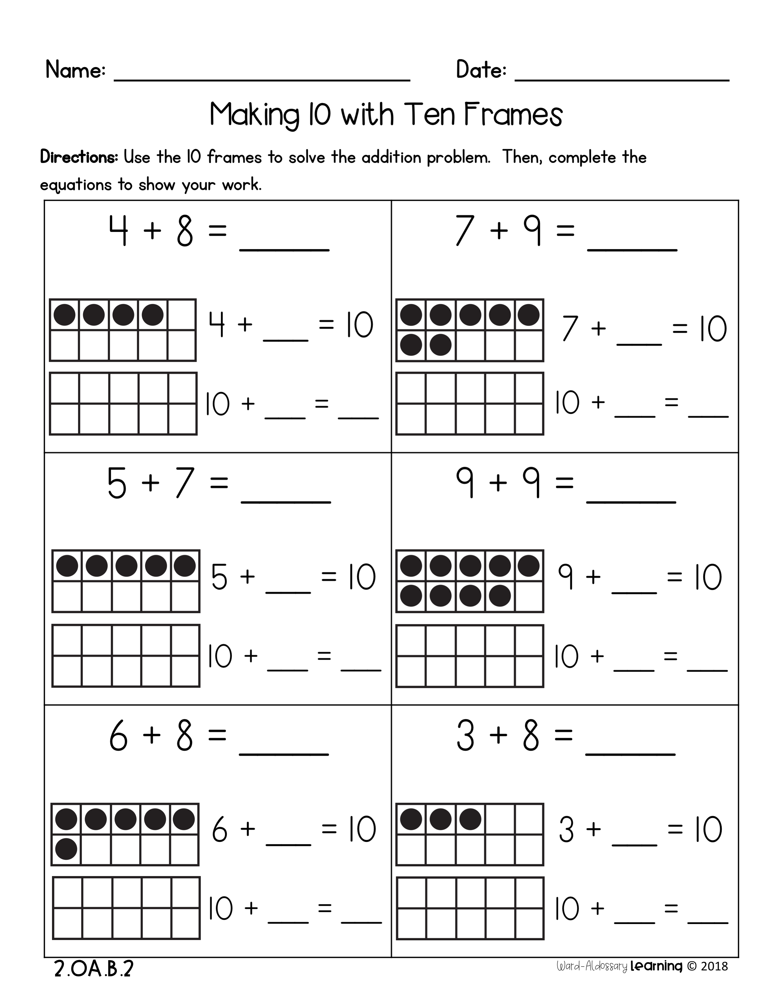 21 Addition And Subtraction Worksheets For 2Nd Grade