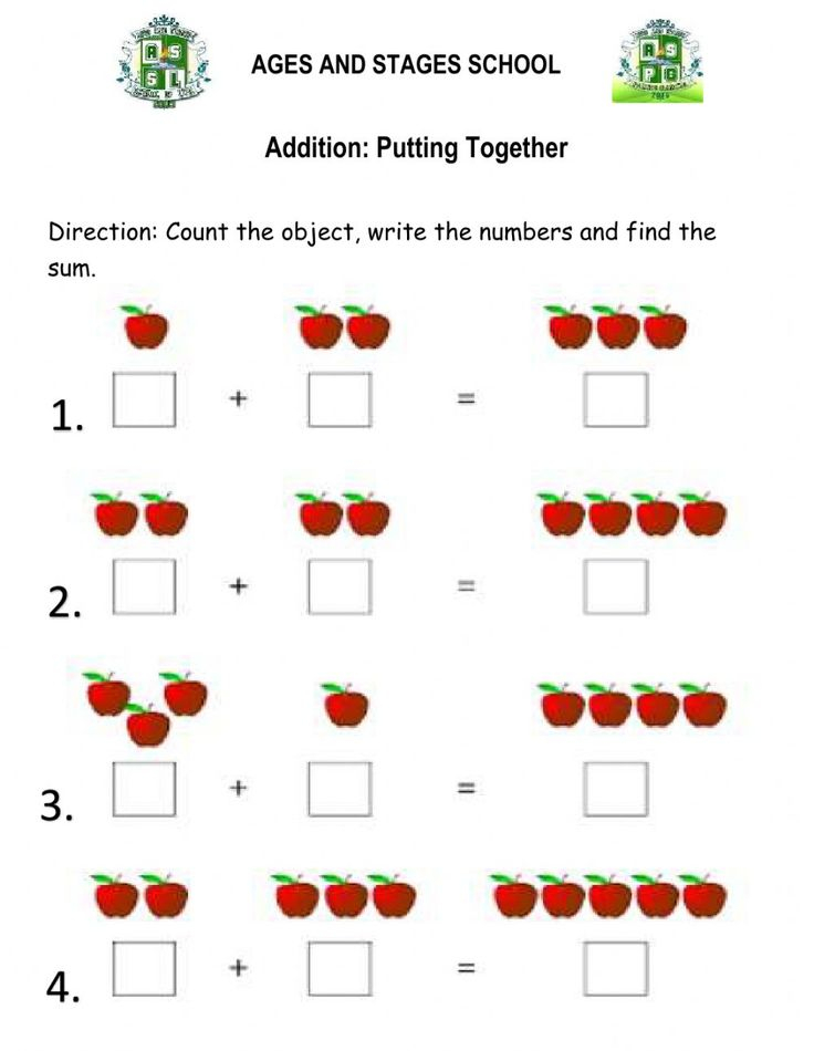 21 Addition Worksheets With Pictures 1-10