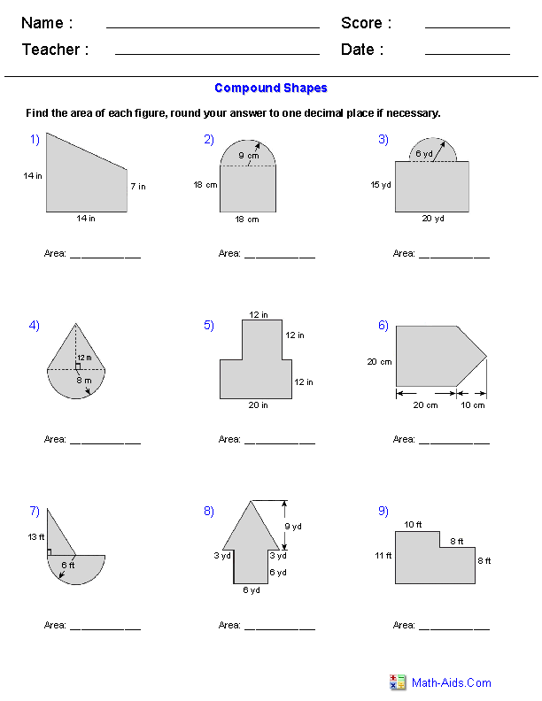 21 Area Perimeter Worksheets Class 4