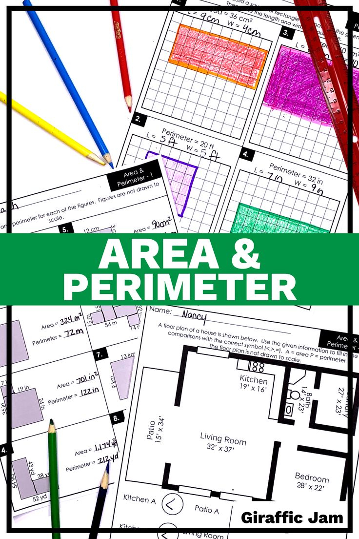 21 Area Perimeter Worksheets Class 4