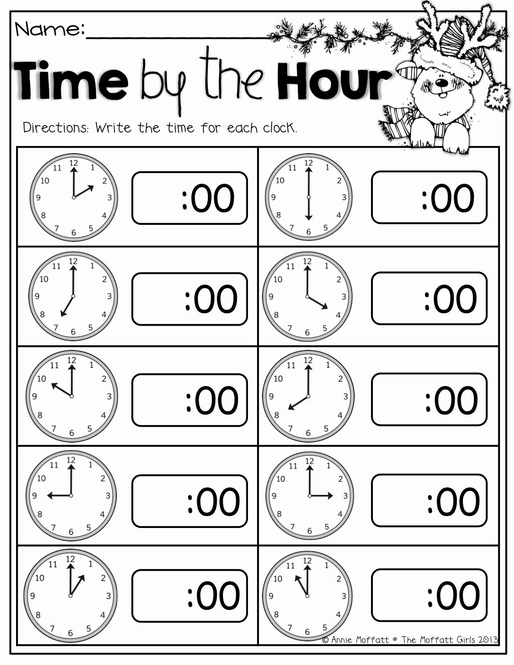 21 Clock Printable For Kids Math Worksheets