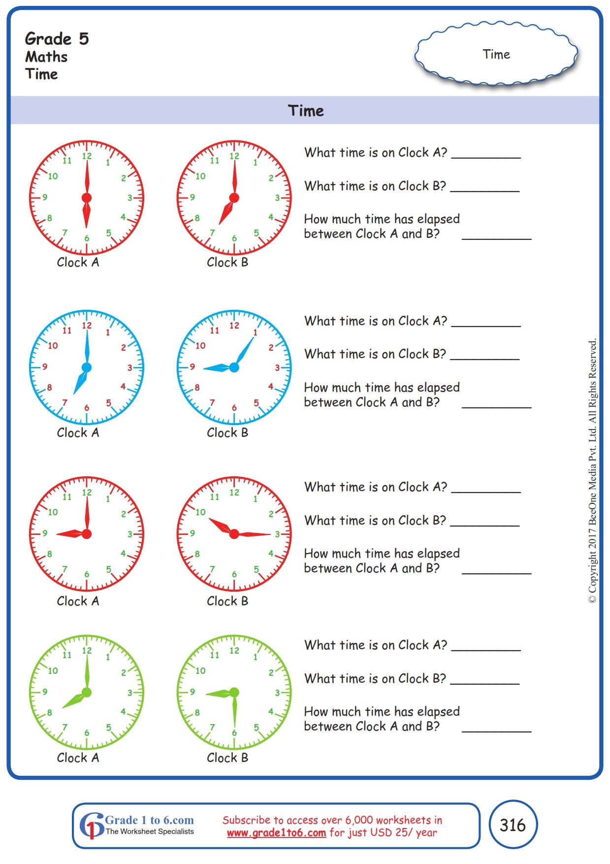 21 Clock Printable For Kids Math Worksheets