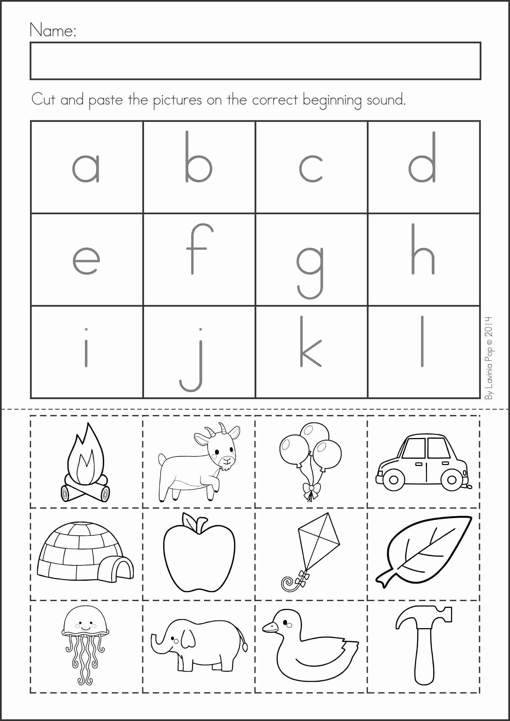 21 Cut And Paste Letter E Worksheets