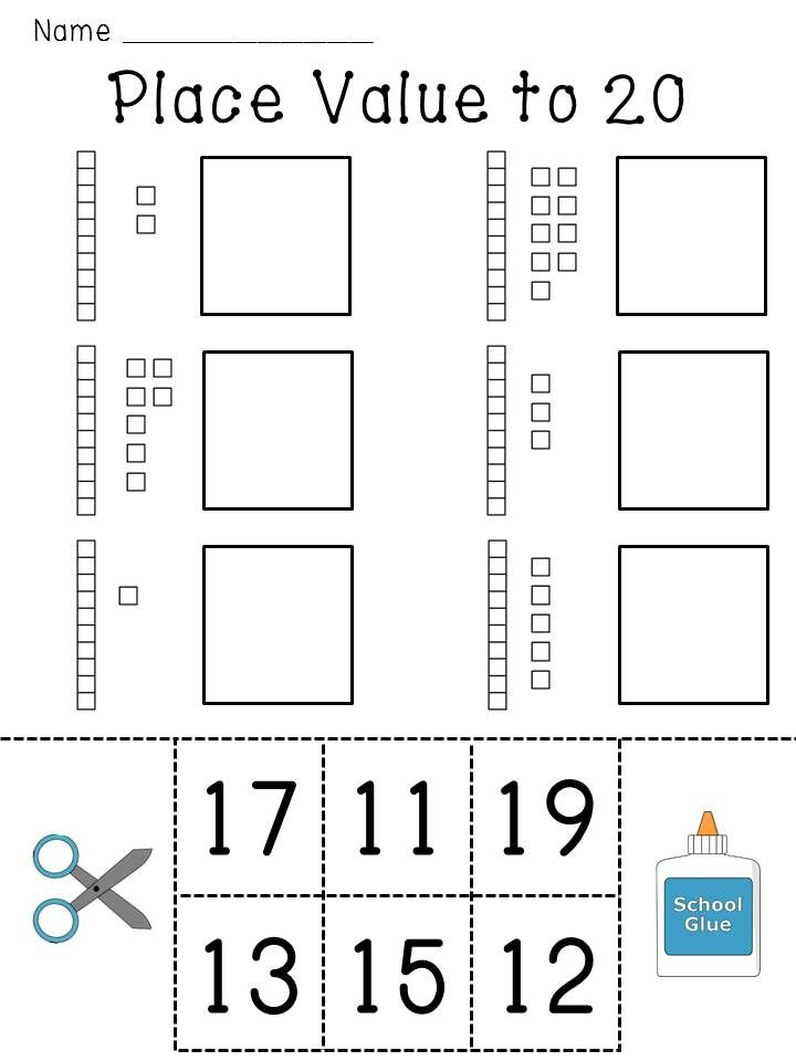 21 Grade 1 Math Worksheets Place Value