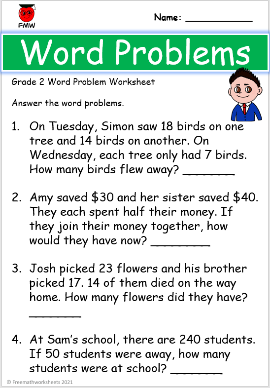 21 Grade 2 Math Worksheets Free Printable Addition And Subtraction