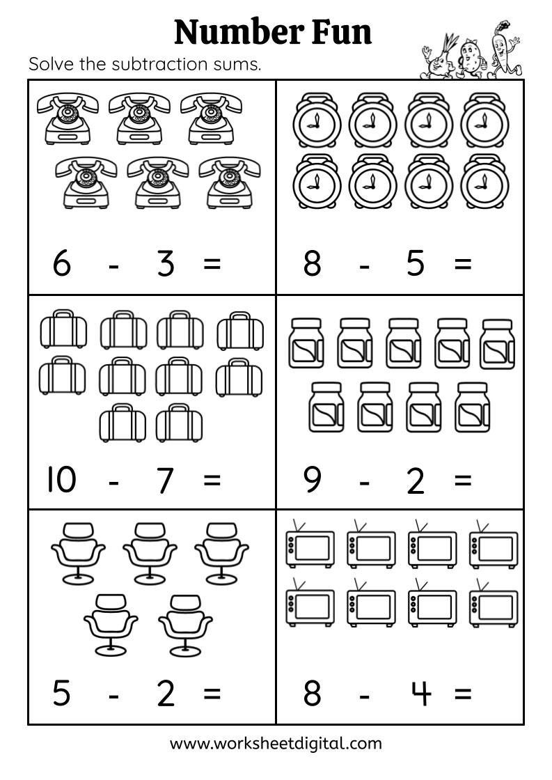 21 Kindergarten Math Worksheets Free Printables