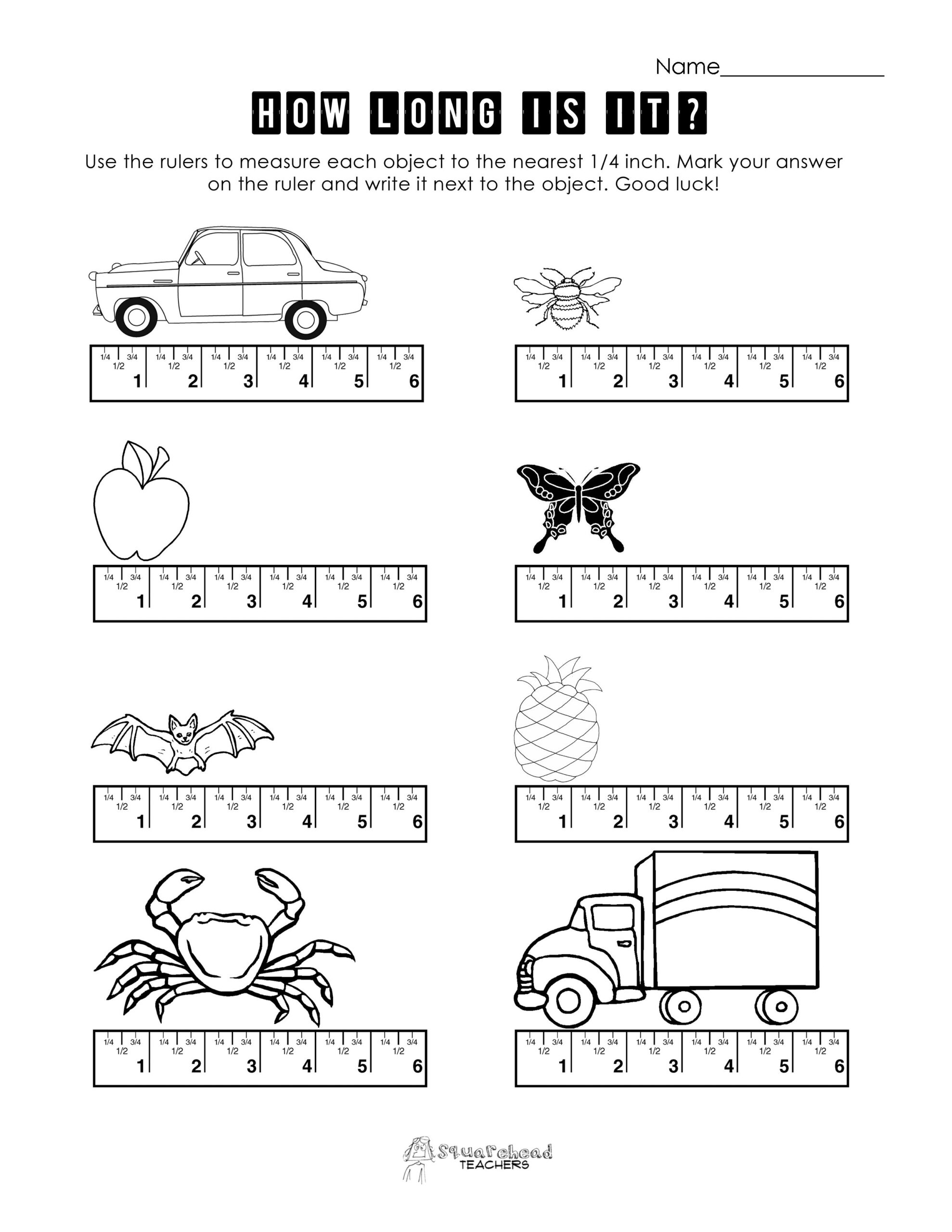 21 Length Worksheets 2Nd Grade