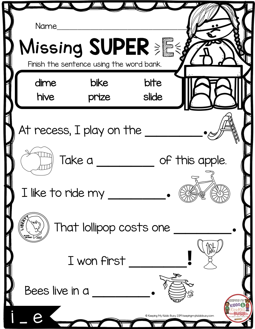 21 Long And Short Vowel Worksheets 1St Grade