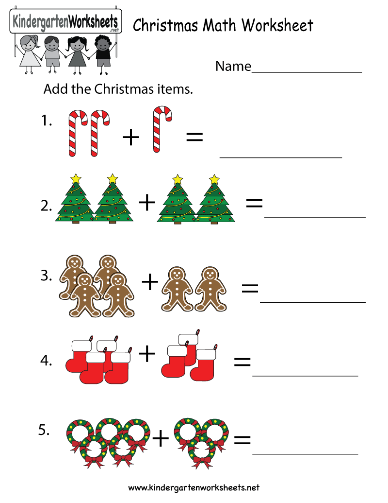 21 Math Worksheets For Grade 1 Christmas