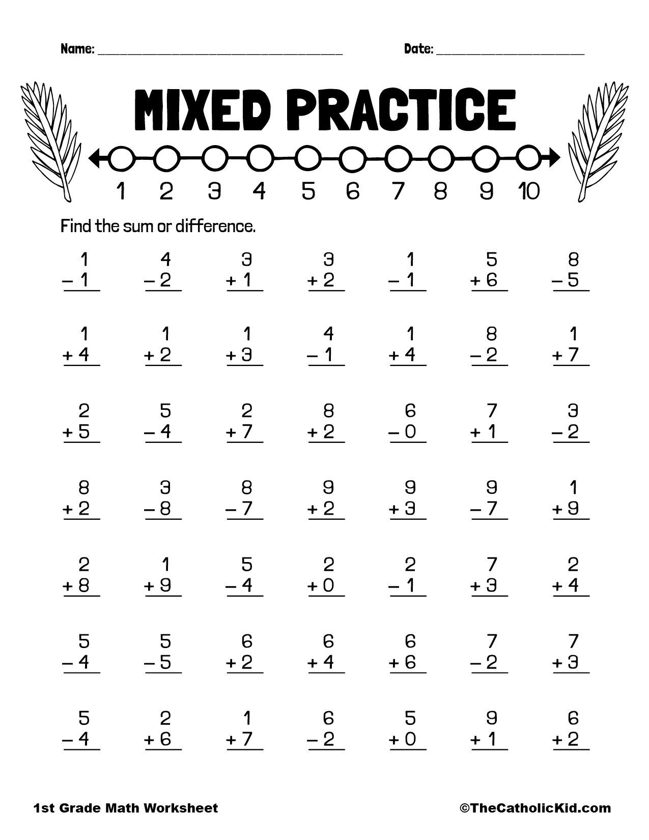 21 Multiplication Grade 1 Math Worksheets