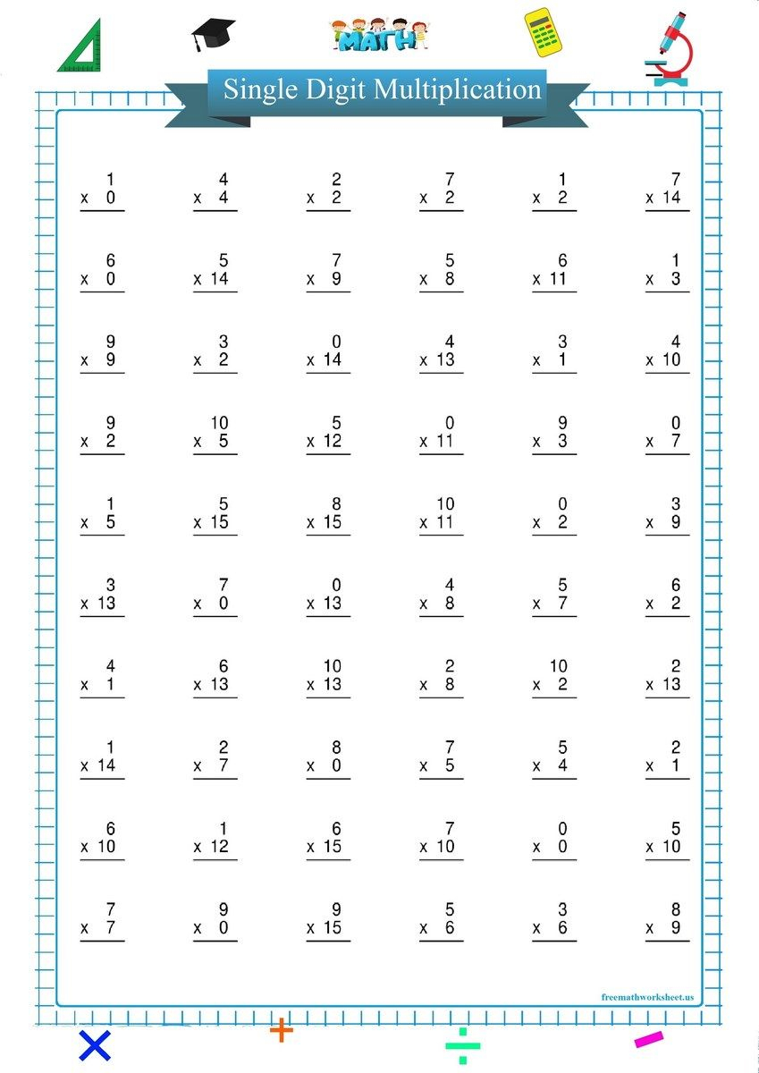 21 Multiplication Worksheets 3 Digit By 1 Digit