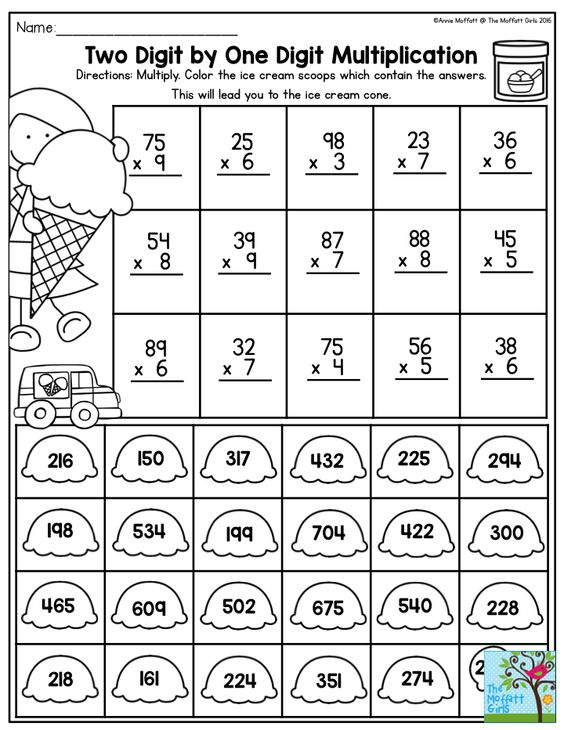 21 Multiplication Worksheets 3 Digit By 1 Digit