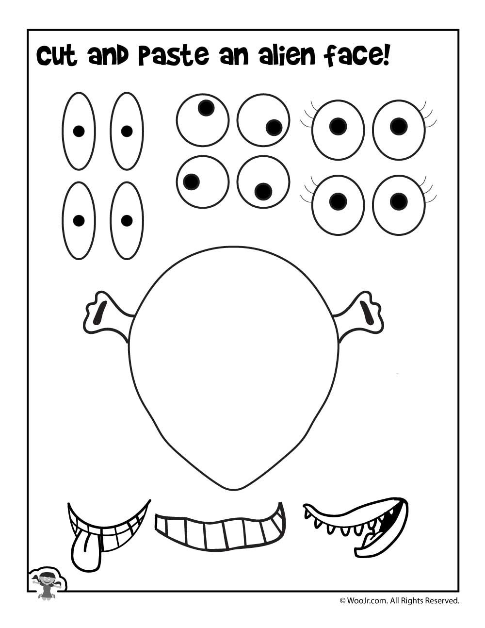 21 Parts Of The Body Worksheets Cut And Paste