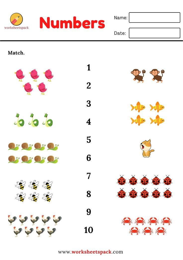 21 Preschool Math Worksheets More Less