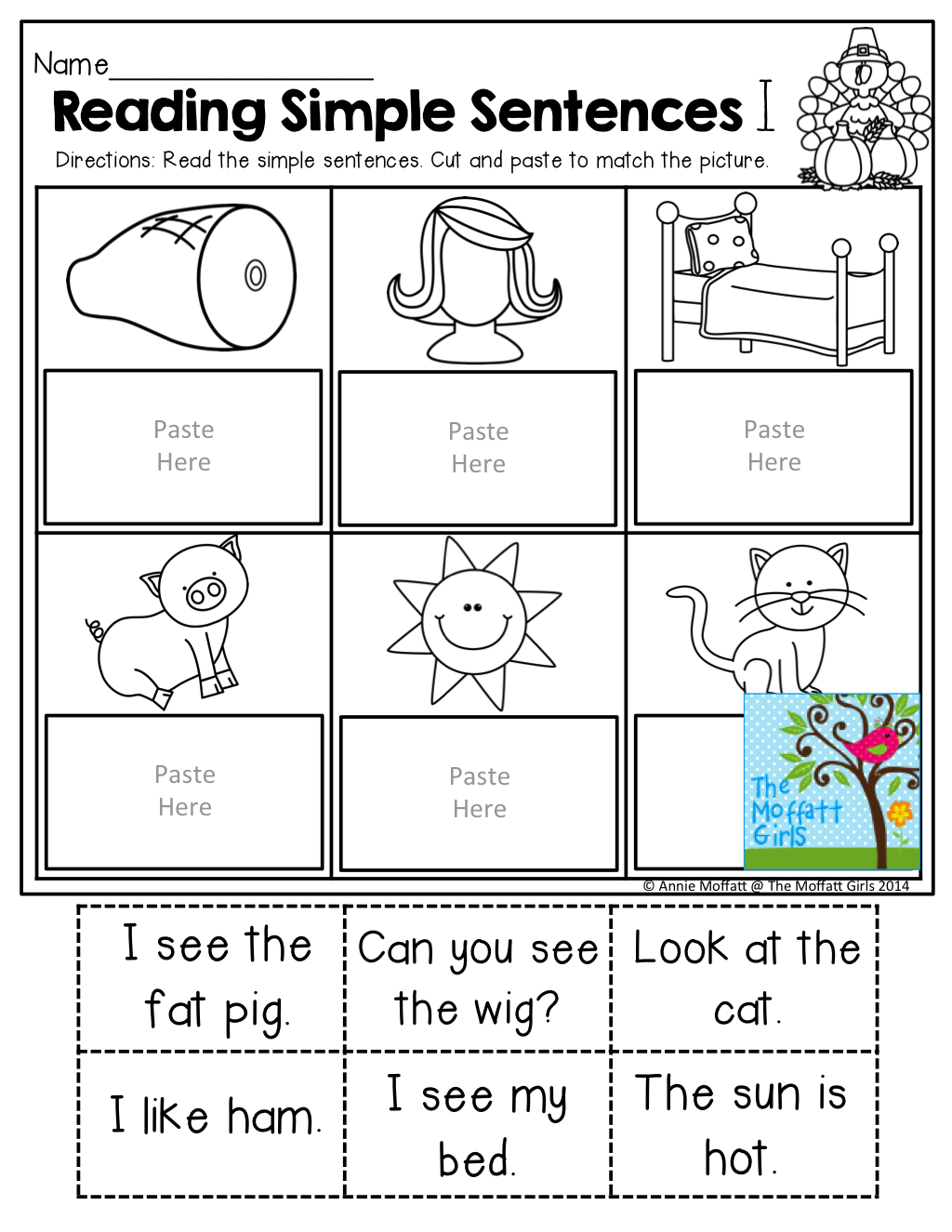 21 Rearrange Sentences Worksheets Kindergarten