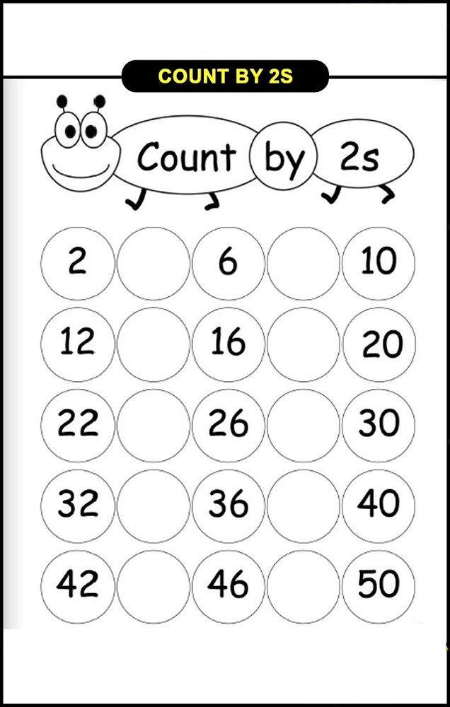 21 Skip Counting By 3 Worksheets Kindergarten