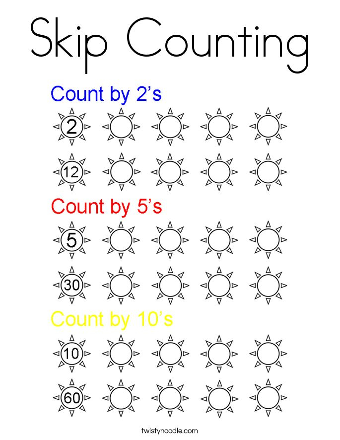 21 Skip Counting By 3 Worksheets Kindergarten