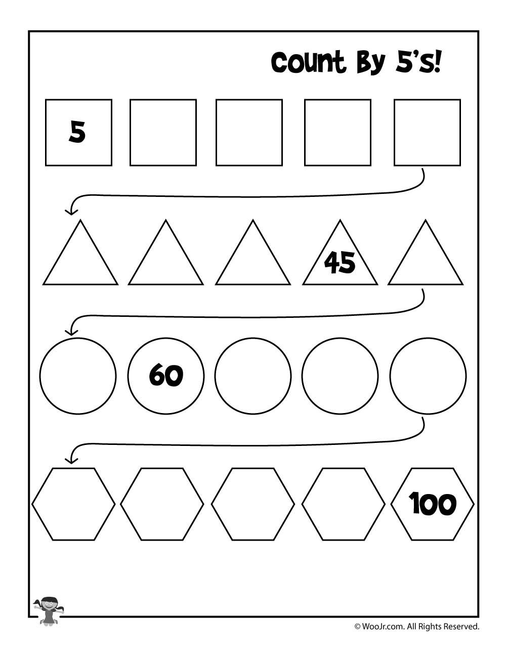 21 Skip Counting By 3 Worksheets Kindergarten