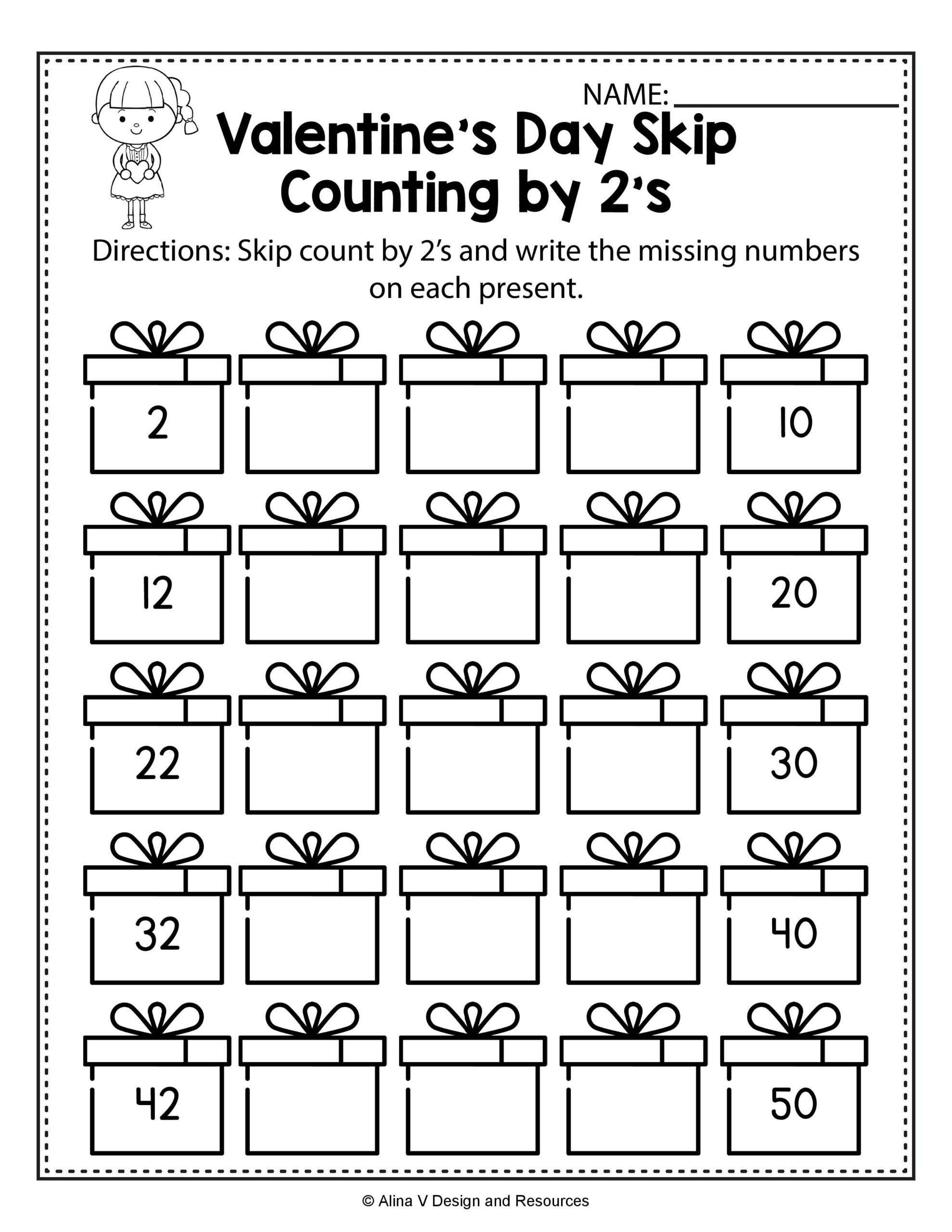 21 Skip Counting By 3 Worksheets Kindergarten