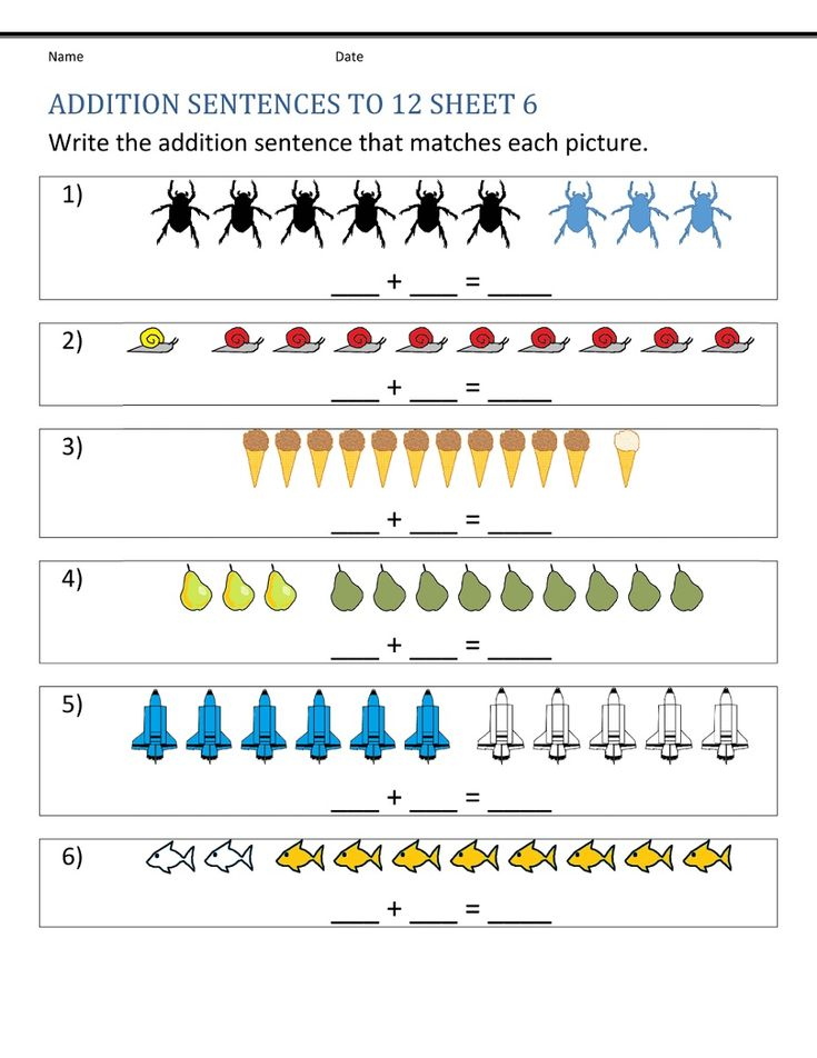 21 Worksheets For Grade 1 Maths Addition