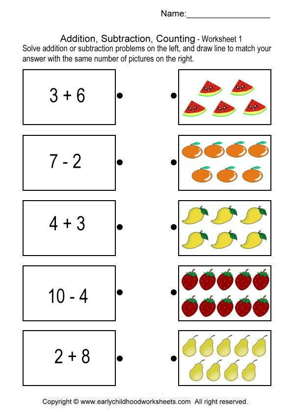 21 Worksheets For Grade 1 Maths Addition