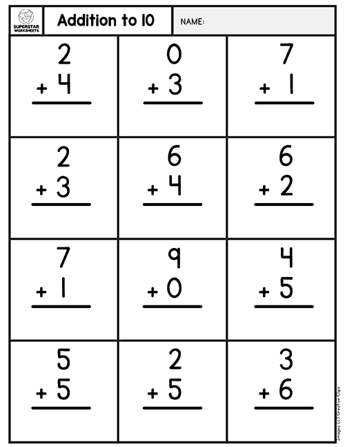 21 Worksheets For Grade 1 Maths Addition